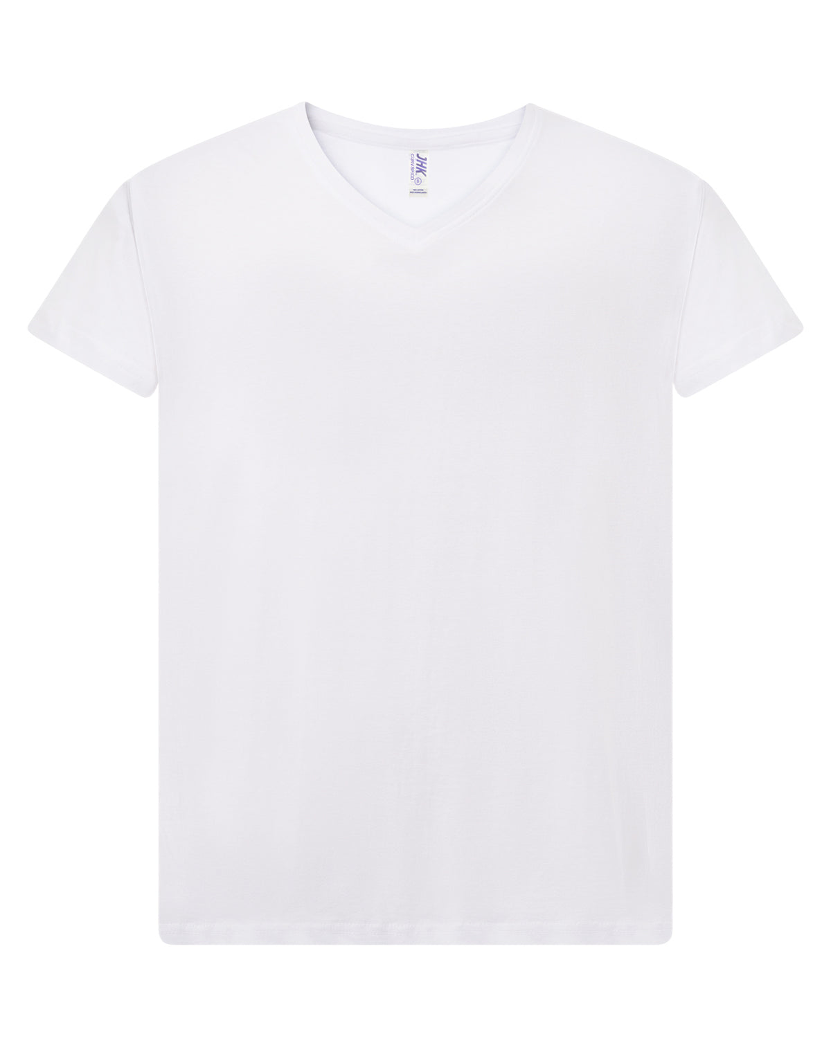 Camiseta Curves cuello de pico de mujer JHK