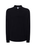 Polo Regular de manga larga en tallas grandes de hombre JHK