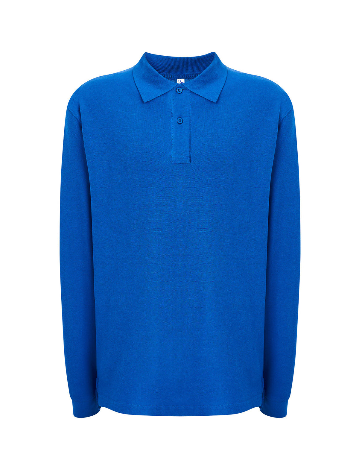 Polo Regular de manga larga en tallas grandes de hombre JHK
