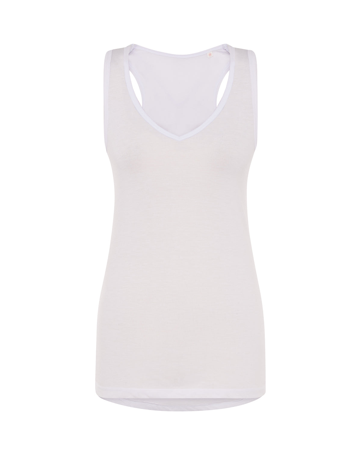Camiseta cuello de pico Subli Top de mujer JHK