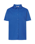 Camisa Casual & Business manga corta Oxford de mujer JHK