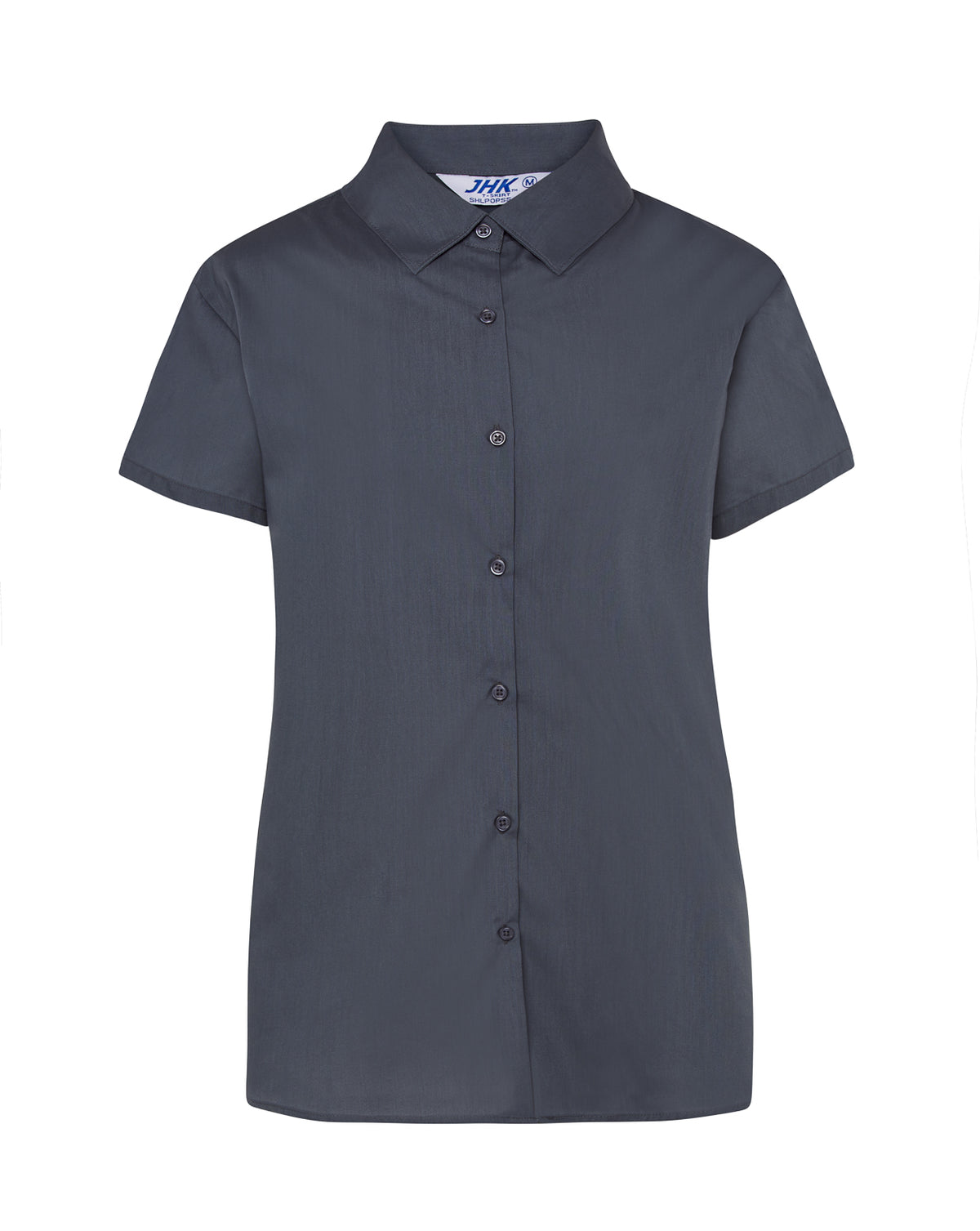Camisa Casual & Business manga corta Popelin de mujer JHK