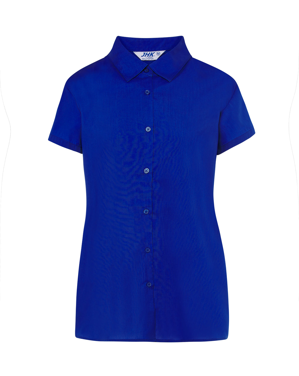 Camisa Casual & Business manga corta Popelin de mujer JHK