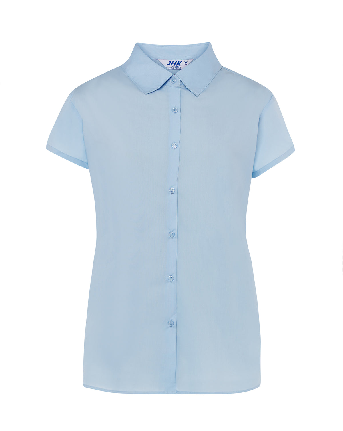 Camisa Casual & Business manga corta Popelin de mujer JHK