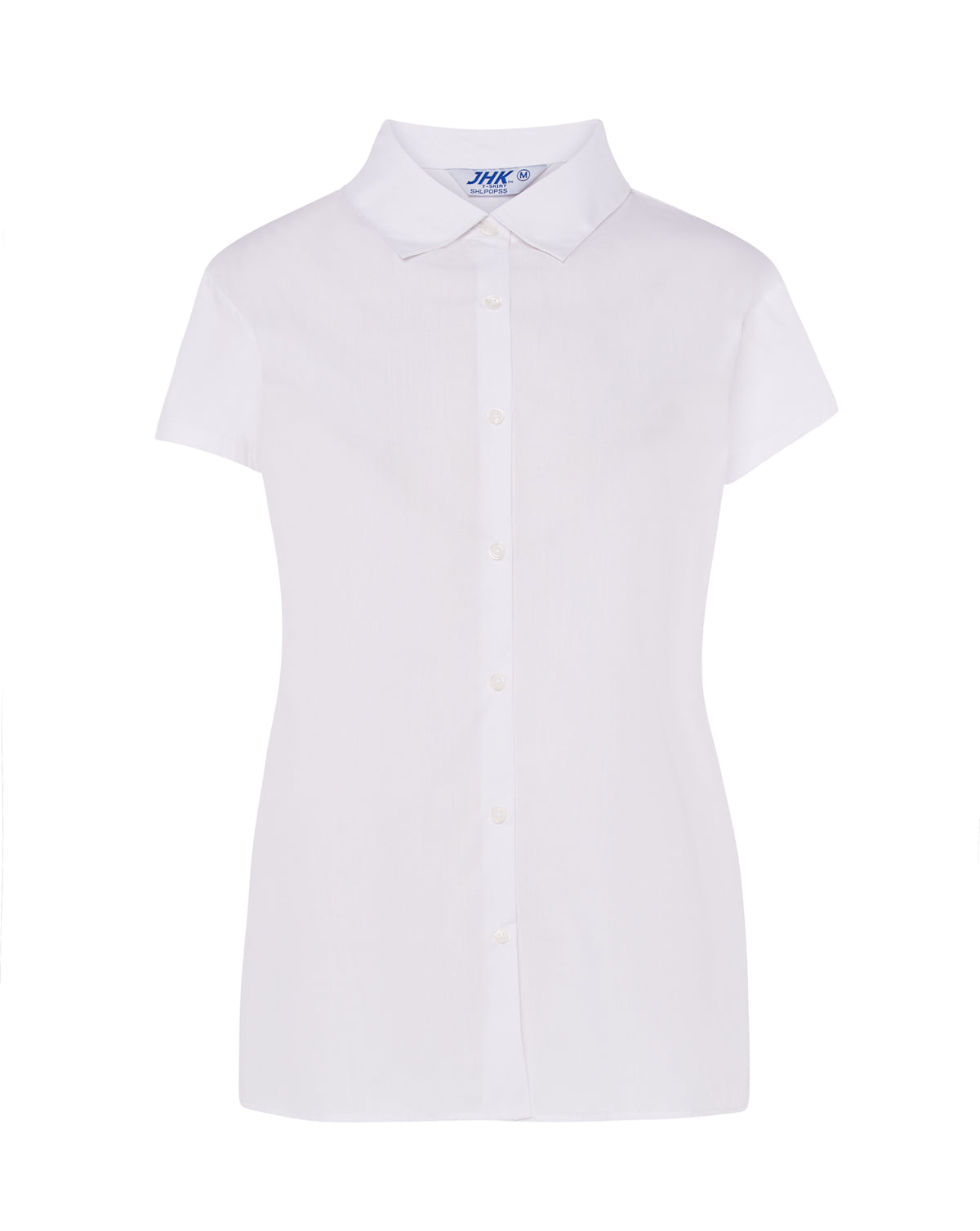 Camisa Casual & Business manga corta Popelin de mujer JHK