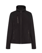 Chaqueta softshell con capucha de mujer JHK