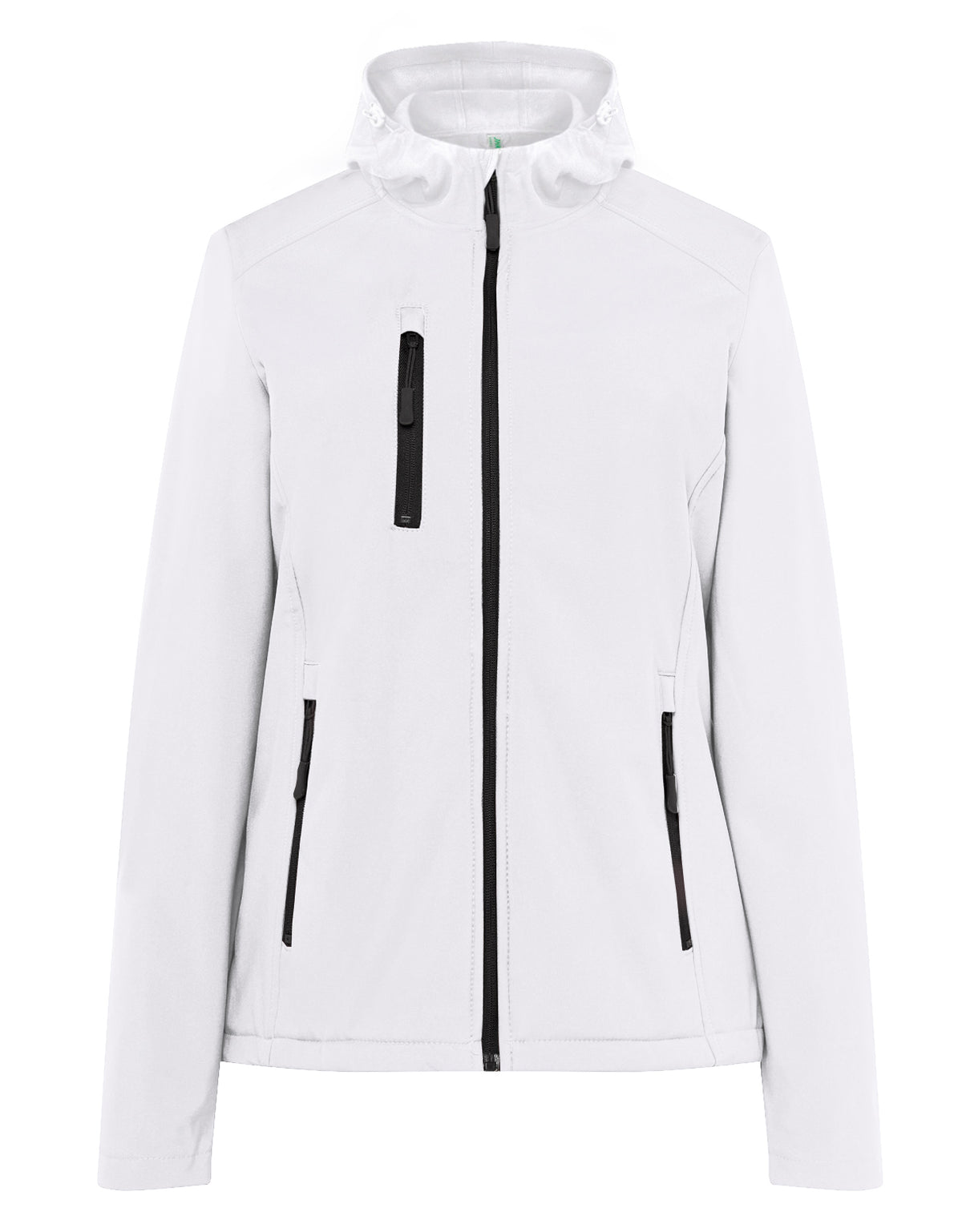 Chaqueta softshell con capucha de mujer JHK