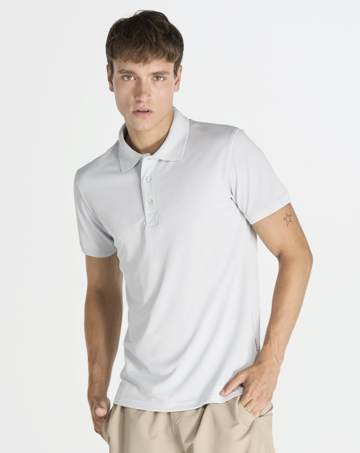 Heavy Pique Polo Man