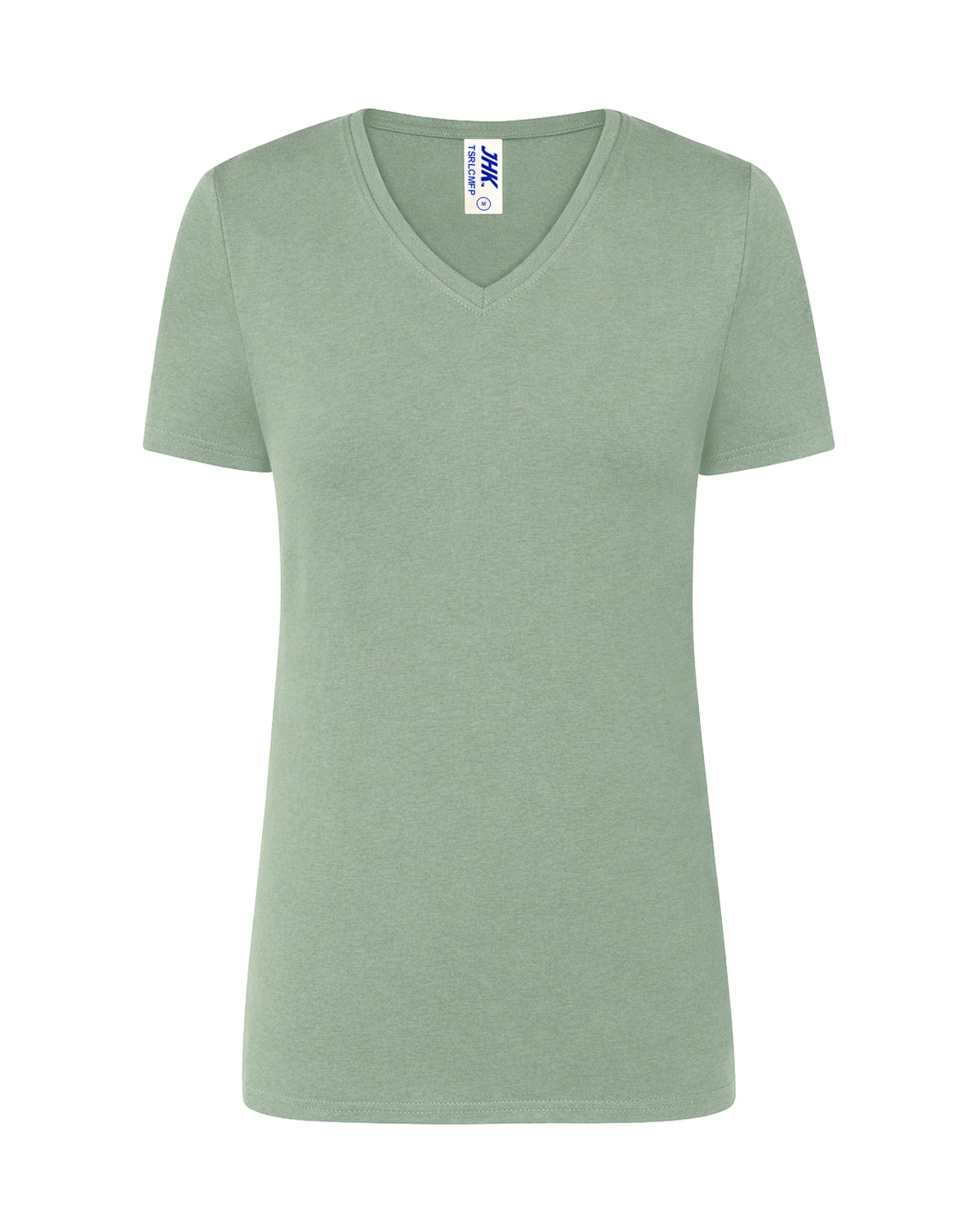 Camiseta Regular Comfort cuello de pico de mujer JHK